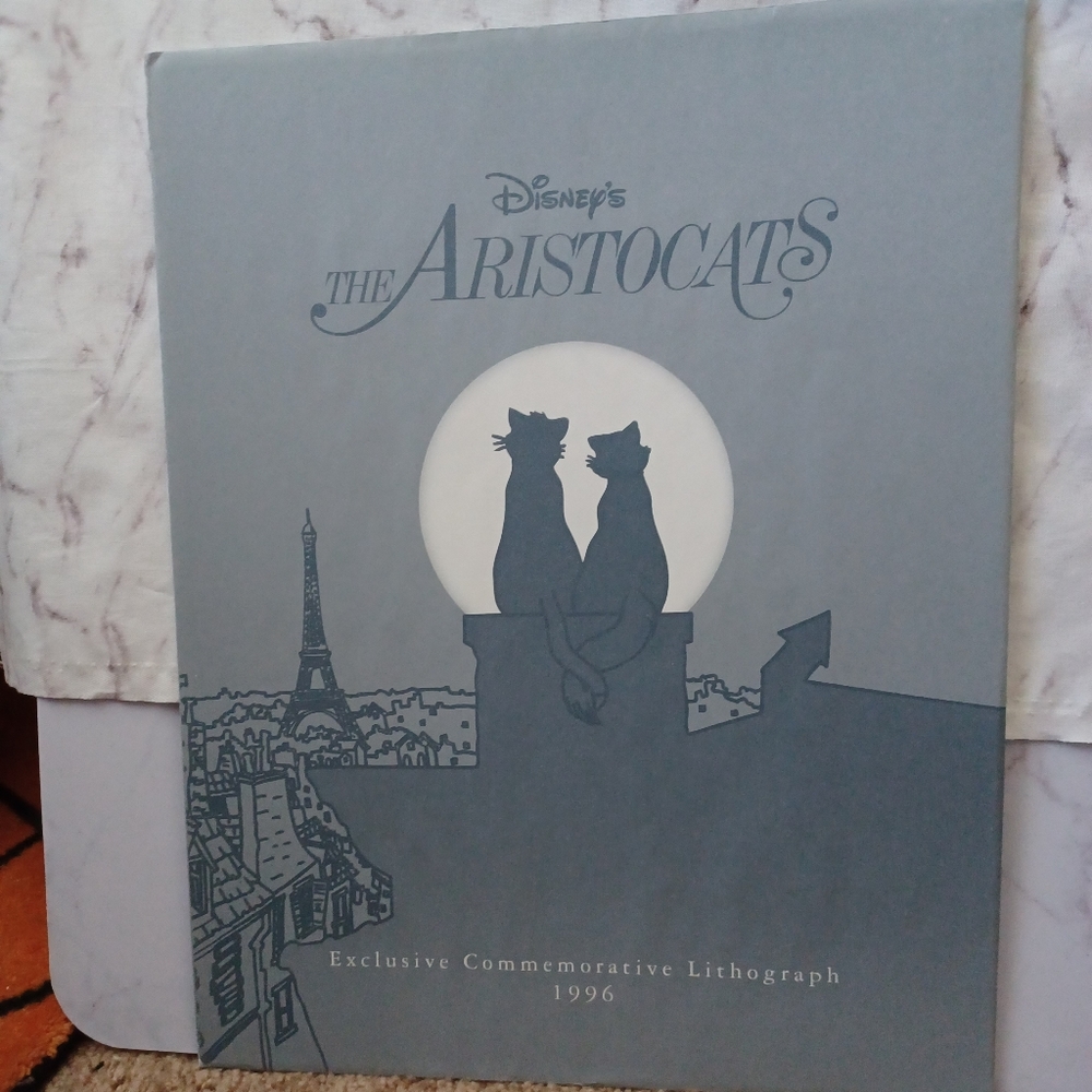 The Aristocats Disney Lithograph